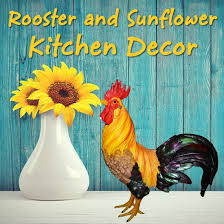 It is because this particular kitchen so then, you will find that your sunflower themed kitchen will look so adorable and magnificent at the same time. Rooster And Sunflower Kitchen Decor Theme