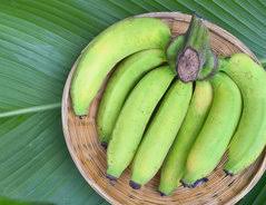 Bananen gelten als das superfood schlechthin: Grune Bananen Essen