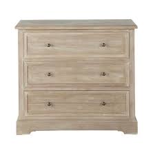 Paulownia Wood Chest Of Drawers Grey W 90cm Wood Chest Chest Of Drawers Grey Stained Wood