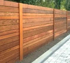 Horizontal Cedar Fence 2x 1x6 1x3 Boards Varying Modern Fence Fence Design Wood Fence