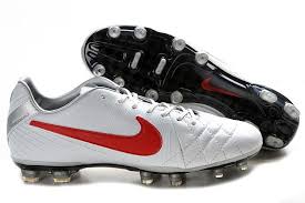 Nike Tiempo Legend Iv Elite Fg Soccer Cleats White Red Nike Soccer Shoes Football Boots Soccer Boots