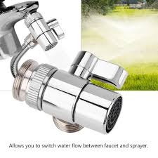 This standard faucet diverter valve with aerator can be installed on most kitchen faucets to divert water to the countertop, ro or. Buy Bathroom Kitchen Basin Sink Faucet Splitter Diverter Valve To Hose Adapter M24 At Affordable Prices Free Shipping Real Reviews With Photos Joom
