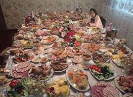 Figgy pudding, a traditional christmas dessert. Total Armenian Move On Twitter American Christmas Table Vs Armenian Christmas Table