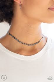 5 Choker Earrings Black Choker Necklace Choker Necklace Chokers