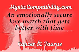 Taurus begins and builds and organizes the foundation, while cancer grabs hold and runs it efficiently and profoundly. Cancer Taurus Compatibility