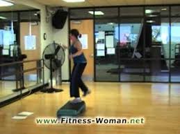Free Basic Step Bench Aerobic Exercise Turnstep Diagonal Routine Aerobic Exercise How To Start Yoga Exercise