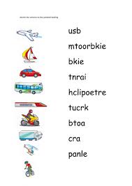 Rd.com knowledge psychology every editorial product is independently selected, though we may be compensated or receive an. Transport Unjumble Worksheet