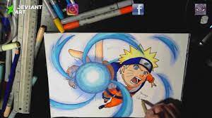 Drawing Naruto Uzumaki With Rasengan From Naruto Stream - Youtube