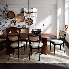 Whether your space is formal or casual, explore kitchen chair styles that make a statement in your home. Panos Dining Table Reviews Crate And Barrel Cane Dining Chairs Dining Room Small Dining Room Updates
