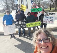 Any tips for making flippable signs for Saturday?