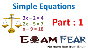 Maths puzzles with answers for class 7 cbse. Maths Simple Equation Part 1 Introduction Cbse Class 7 Mathematics Vii Youtube