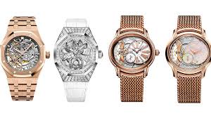 The new offerings include a 950 platinum. Audemars Piguet Women S Models Sihh 2018 Horobox
