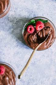 Creamy Vegan Chocolate Mousse Nut Free Nut Free Uses Avocado Aquafaba Recipe Vegan Chocolate Mousse Vegan Chocolate Chocolate Dessert Recipes