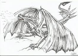 The Fire Breathing Dragon By Dino Wolf On Deviantart Dragon Coloring Page Realistic Dragon Fire Breathing Dragon
