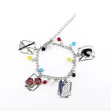 Check spelling or type a new query. Anime Attack On Titan Charm Bracelet Japanese Cartoon Shingeki No Kyojin Handmade Giant Chain Bracelet Jewelry Graduation Gift Charm Bracelets Aliexpress