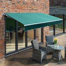 Store banne pour fenetre 120 cm : Store Banne Budget Manuel Vert 2 5m X 2m 219 99