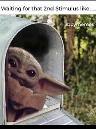 Baby Yoda Stimulus Yoda Funny Yoda Meme Yoda Images