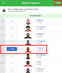 Choose any player you want. Selecting Keepers Espn Fan Support