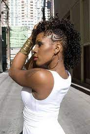 Black women hair are strong, charming and extraordinary hair type. Pin By Luaa A On Natural Hair Mohawk Hairstyles Braided Mohawk Hairstyles Mohawk Hairstyles For Women