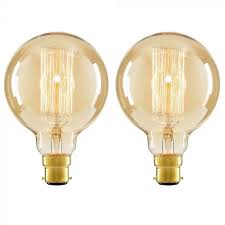 This 40w e26 dimmable incandescent light bulb antique has been meticulously crafted with great care and attention to preserve every classic detail of these fine antique bulb replicas. 2x B22 40 Watt Vintage Cage Globe Bulbs Gold Tinted