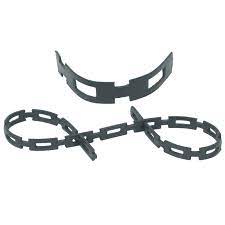 A chain attached to a lock, used to fasten a bicycle: 1 X 100 Prolock Tree Ties Arborist Supplies