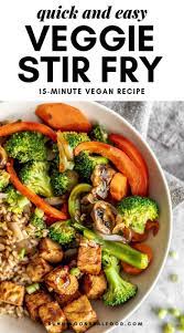Easy Veggie Stir Fry Recipe Veggie Stir Fry Veggie Stir Fry Recipes Easy Veggie