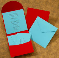 Turquoise And Red Wedding The Purple Mermaid Cherry Red And Aqua Pocket Pocket Wedding Invitations Red Wedding Invitations Order Wedding Invitations Online
