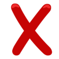 Click on a tick symbol ( ) to copy it to the clipboard & insert it to an input element. Cross Mark Emoji