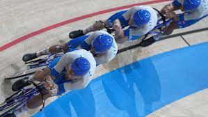 L'italia fa il record del mondo nell'inseguimento a squadre, un risultato che scrive la storia dello sport e li porta in finale. Y2eaixyjau4 Om