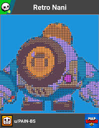 How can you create your own brawl stars map? Map Art Retro Nani Brawlstars