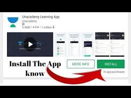 Unacademy Learning App What S Your Excuse Install Free App Know Youtube