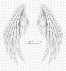 Learn to draw gorgeous angel wings. Drawing Angel Clip Art Realistic Angel Wings Drawing Hd Png Download Vhv