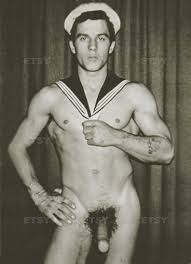 Sailor Gay Nude Adult Vintage Photo S Male Nude Etsy 57824 | Hot Sex Picture