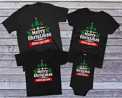 Family Christmas Shirt Merry Christmas And Happy New Year Matching Family Pajamas Fam Family Christmas Shirts Personalized Christmas Shirts Christmas Shirts