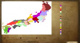 The sengoku period was an era of unrest in which daimyo vied for power after 250 years of ashikaga shogunate rule. Re Colored Map Image Shogun Supremacy Submod 1 0 For Mount Blade Warband Mod Db