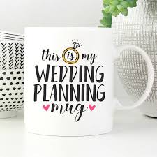 Wedding Planning Mug Engagement Present Wedding Planner Mug Etsy Wedding Planning Mug Engagement Presents Engagement Gifts For Bride