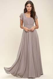 Falling For You Taupe Maxi Dress Taupe Maxi Dress Bridesmaid Dresses With Sleeves Maxi Dress