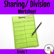 This collection of worksheets will help kids grasp how math applies in real world situations. Sharing Word Problems Division Worksheet Grade 1 By Mrs Strawberry
