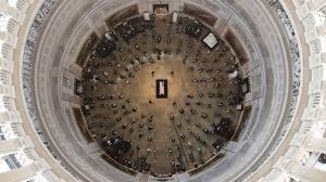 The united states capitol rotunda is the central rotunda of the united states capitol in for faster navigation, this iframe is preloading the wikiwand page for united states capitol rotunda. The Voice Of The Late Rep John Lewis Echoes In The Capitol During Ceremony Abc News