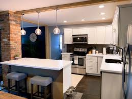 Small kitchens deserve love too! Kitchen Island Attached To Chimney Kitchen Remodel Kitchen Kitchen Island