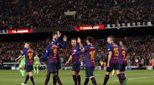 El real madrid vuelve a medirse el sábado al barcelona en la 26ª jornada de la liga española, con ganas de lavar. Diario Hoy Imparable Barca Campeon De La Liga Espanola