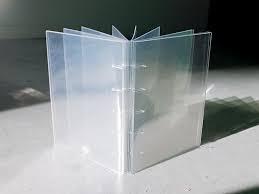 Clear Book Coptic Bound Book Book Binding Book Design