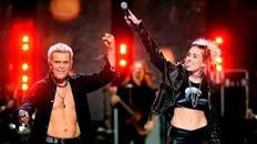 Resultado de imagem para billy idol e miley cyrus