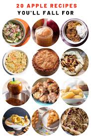 20 Apple Recipes Perfect For Fall Apple Recipes Yummy Fall Recipes Recipes