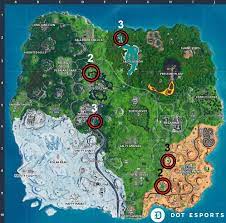 Outdoor decorations for summer parties fortnite. Fortnite Party Balloon Decorations Locations 14 Days Of Summer Challenge Dot Esports