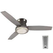 It happens to me when i turn off my tower fan. Harbor Breeze Sail Stream Nickel 52 In Led Indoor Flush Mount Ceiling Fan 3 Blade In The Ceiling Fans Department At Lowes Com