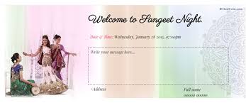 Blank invitation illustrations & vectors. Free Ladies Sangeet Mehndi Ceremony Invitation Card Online Invitations