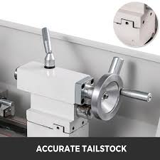 Grey kitchen cupboards white benchtop lathe with white body. Metal Lathe Mini Lathe 8 7 X23 6 1 1kw For Counter Face Turning Drili Vevor Us