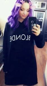 Dove Cameron Mirror Selfie Dove Cameron Purple Hair Hairspray Live