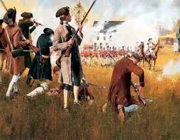 The Shot Heard Round The World At Lexington On The Morning Of April 19 1775 The Farme American Revolution American War Of Independence Revolutionary War